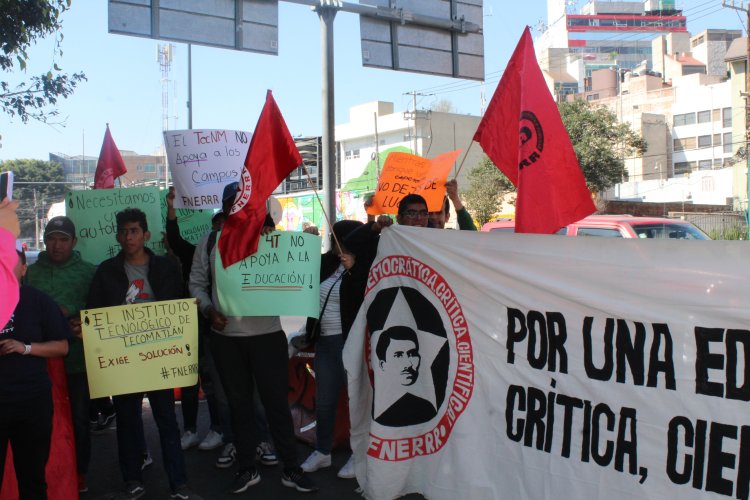 La FNERRR exige a la SEP solución inmediata a las demandas estudiantiles