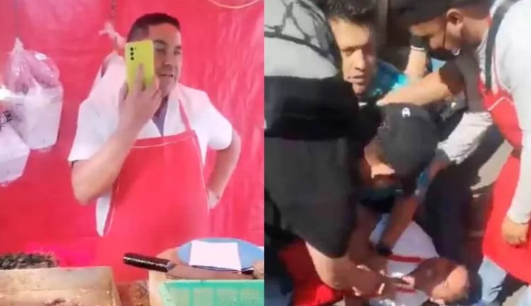 Detienen a taquero que amenazó a clientes en CDMX