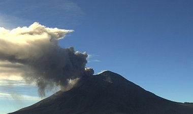 Reportan intensa actividad en el Popocatépetl con afectaciones en Puebla
