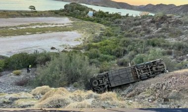 Accidente en mirador de Juncalito, Loreto, deja a 46 heridos y un fallecido en Baja California Sur