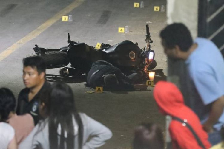 Matan a hombre que viajaba en una motocicleta en la alcaldía Gustavo A. Madero