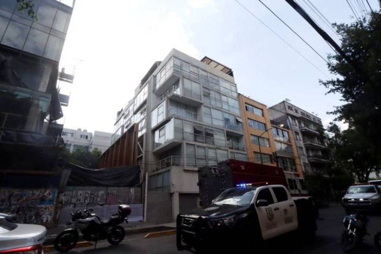 Muere gasero al caer de un sexto piso en la alcaldía Cuauhtémoc, CDMX