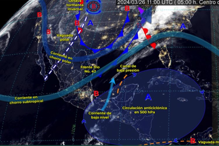 Lluvias fuertes y altas temperaturas se esperan para este martes