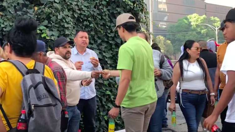 Identifican a regidor de Nayarit quien pagó a “acarreados” en evento de Sheinbaum en CDMX