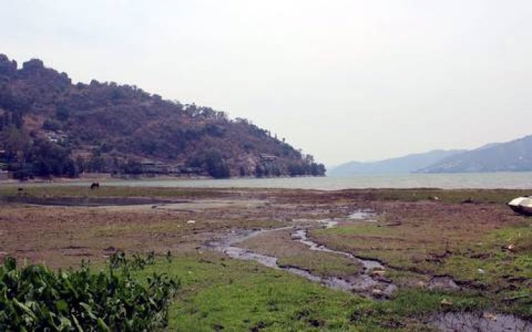 Bajan niveles en presa de Valle de Bravo