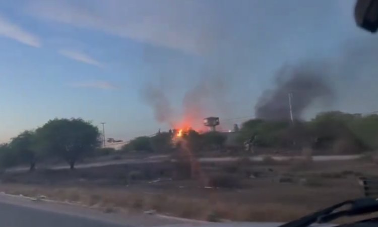 Reportan incendio tras Intento de motín en penal La Pila, SLP