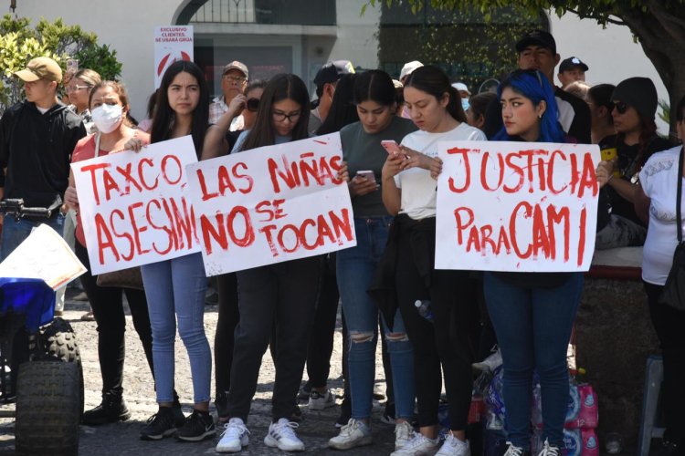 Piden justicia por Camila, niña de 8 años asesinada en Taxco, Guerrero