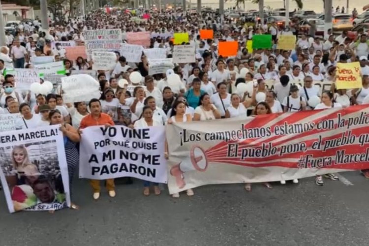 Policías de Campeche se mantienen en sus demandas,  convocan a marcha el 13 de abril