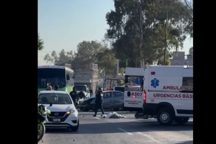 Fuerte accidente vehicular en Chicoloapan deja una persona muerta