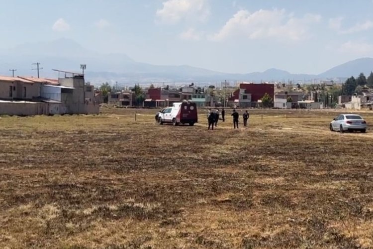 Hallan cadáver de un hombre con disparos en Almoloya de Juárez