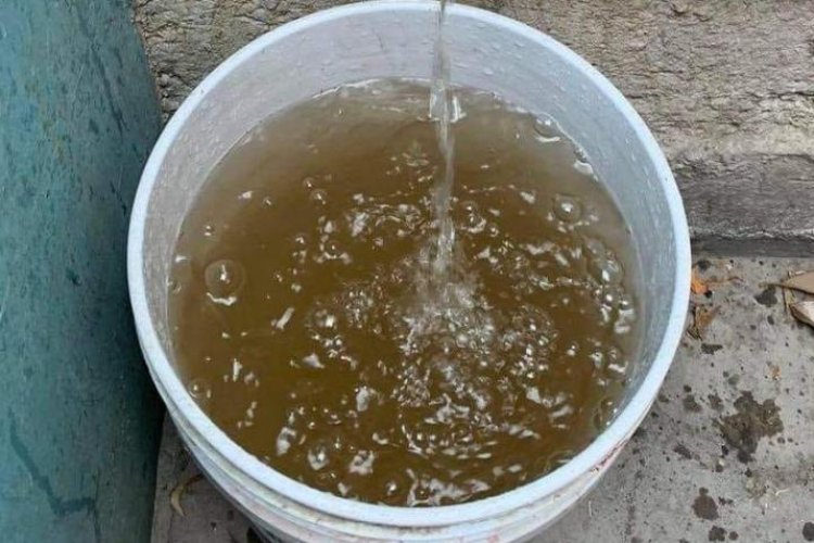 40 por ciento del agua que reciben capitalinos está sucia