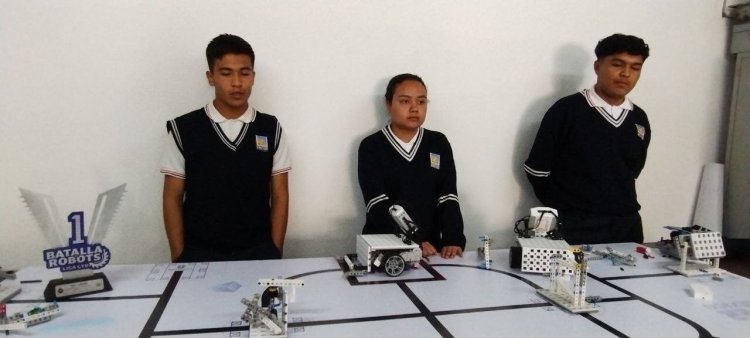 Alumnos de Salamanca, Guanajuato destacan en competencia de robótica en China