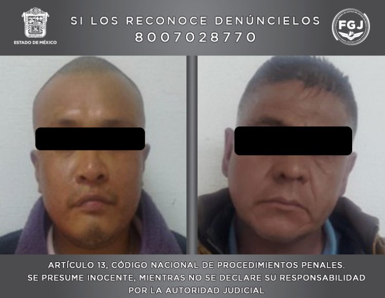 Detienen a presuntos extorsionadores de transporte público en Texcoco, Edomex