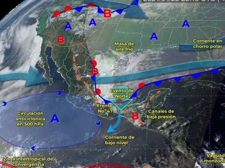 El clima hoy: se espera lluvias con granizos y calor en algunos estados