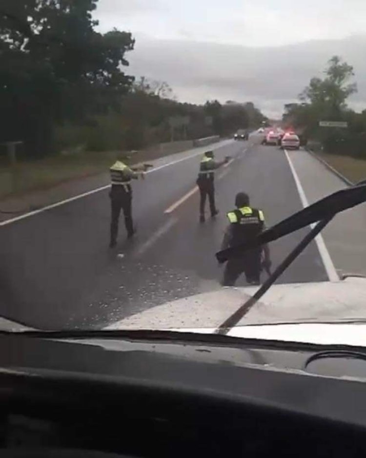 Registran enfrentamiento entre Guardia Nacional y grupo armado en Veracruz