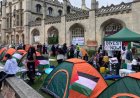 Estudiantes de Oxford y Cambridge se unen a protestas a favor de Palestina