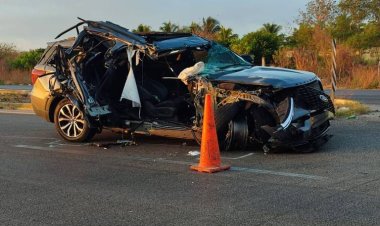 Candidato a la gubernatura de Yucatán sufre accidente automovilístico a días de las elecciones