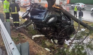 Policías fallecen en accidente automovilístico en Polotitlán