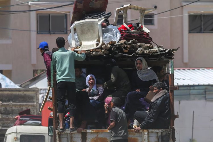 Israel ordena evacuación de palestinos en el este de Rafah; crisis humanitaria se agudiza