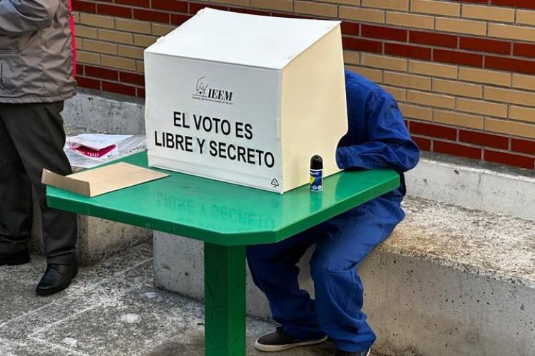 Inician votaciones anticipadas en penales del Estado de México