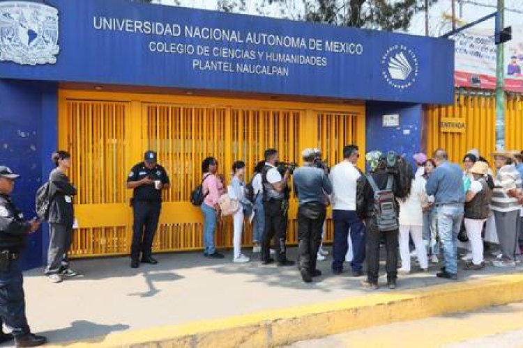 Liberaron a los nueve detenidos tras disturbios en el CCH de Naucalpan