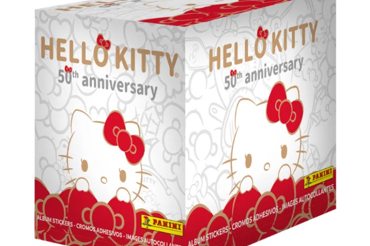 Panini presentó un nuevo álbum de figurillas de Hello Kitty en su 50 aniversario