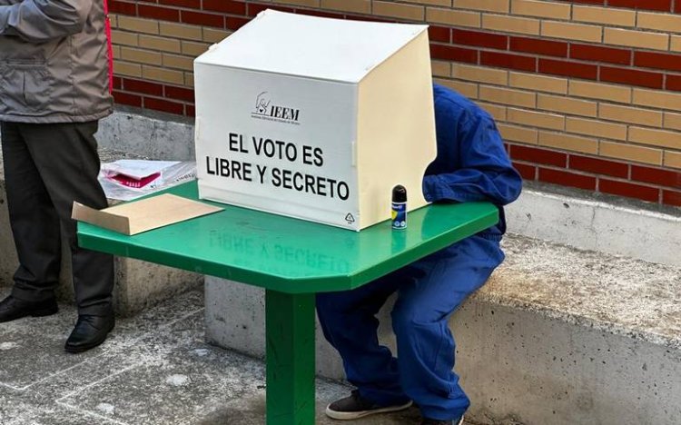 Inician votaciones anticipadas en penales del Estado de México