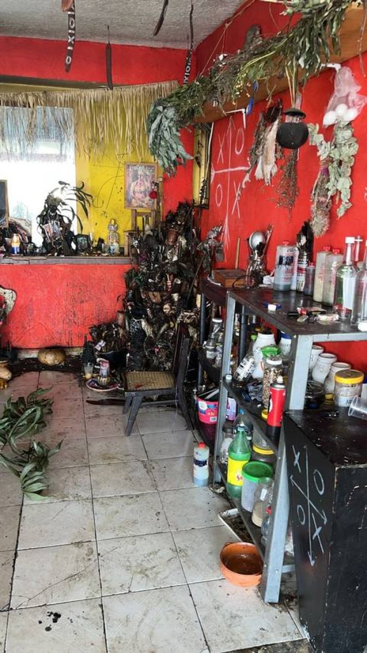 Catean casa donde presuntamente hacían rituales con animales en Nezahualcóyotl; encuentran droga y otros objetos