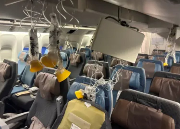 Un muerto y más de 30 heridos tras turbulencias en un vuelo Boeing 777 de Singapur a Londres