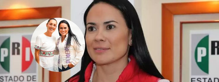Alejandra del Moral renuncia al PRI; Sheinbaum confirma que se une a su proyecto