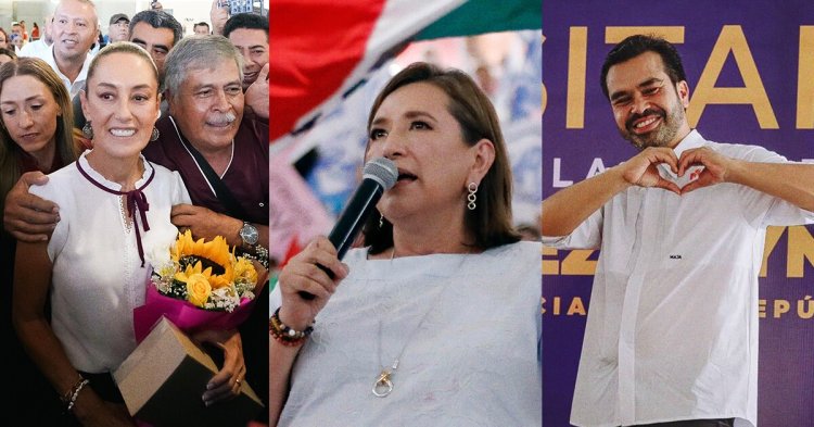 Así fue el cierre de campañas de candidatos presidenciales y a Jefatura de CDMX