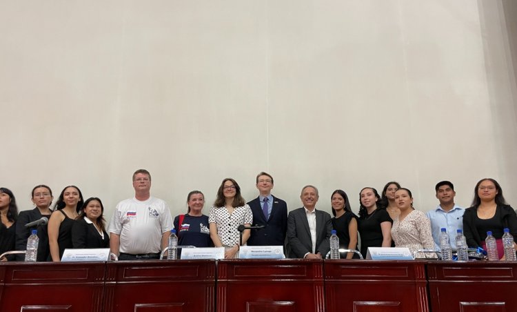 La Universidad Autónoma Chapingo recibe al Sr. Alexander Batadeev ministro de la Embajada Rusa