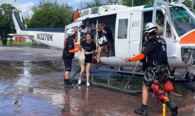 Rescatan a 120 personas en Nuevo León tras el paso de Alberto