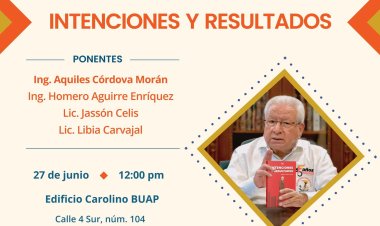 Aquiles Córdova presentará su nuevo libro, 