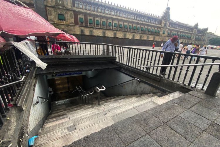 Continuará cerrada estación del Metro Zócalo en la CDMX