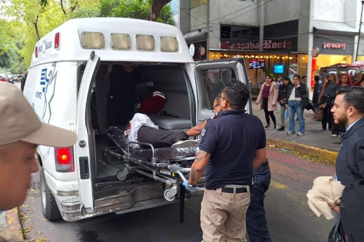 Indigente acuchilló a una mujer en la Glorieta de los Insurgentes