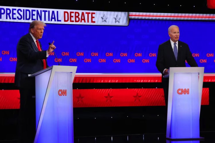Joe Biden y Donald Trump se enfrentan en debate rumbo a las elecciones presidenciales de EEUU