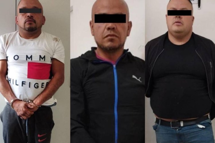 Detienen a miembros de presunta banda dedicada al robo de carros en Tlalnepantla, Edomex