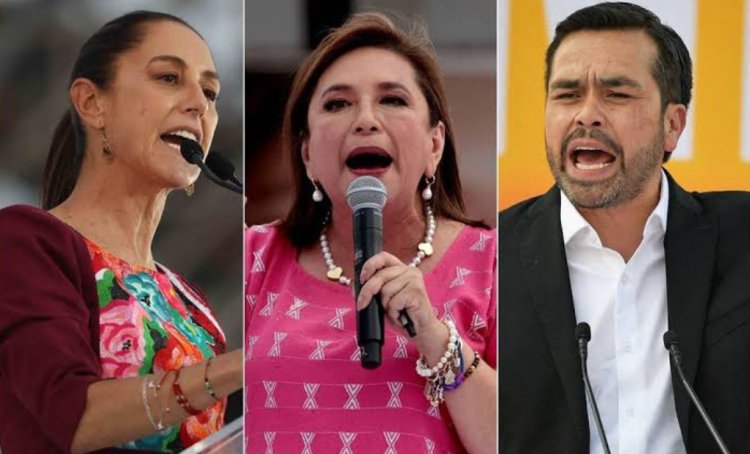 Dan a conocer los estados que más votaron por Sheinbaum, Xóchitl y Máynez