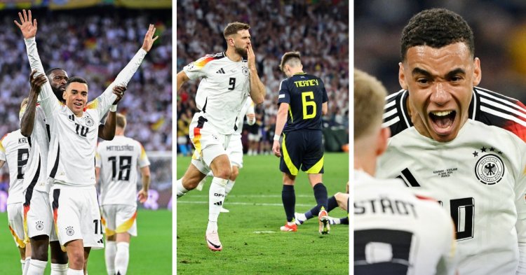 Así se impuso Alemania en la inauguración de la Eurocopa 2024