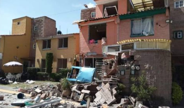 Reportaron explosión por acumulación de gas en Ixtapaluca