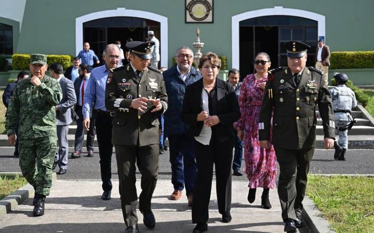 Delfina Gómez designa a militar al frente de la SSP Edomex
