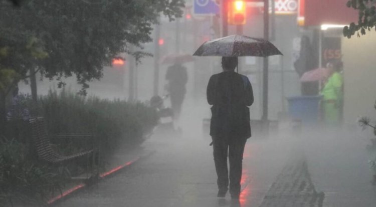 Activan alerta amarilla en CDMX por fuertes lluvias