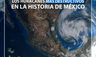 Infografía: Los huracanes más destructivos en la historia de México