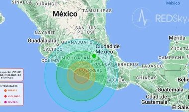 Se registra sismo de 5,4 de magnitud en Guerrero