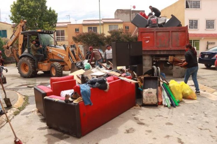 Habitantes de Chicoloapan y Chimalhuacán sufren perdidas de su patrimonio tras inundaciones