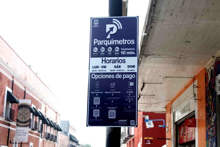 Descartan implementar parquímetros fuera del Centro Histórico de Puebla