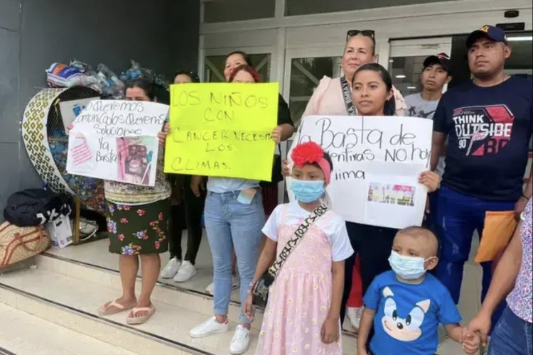 Familiares de niños con cáncer denuncian que aire acondicionado en Torre Pediátrica aún no funciona