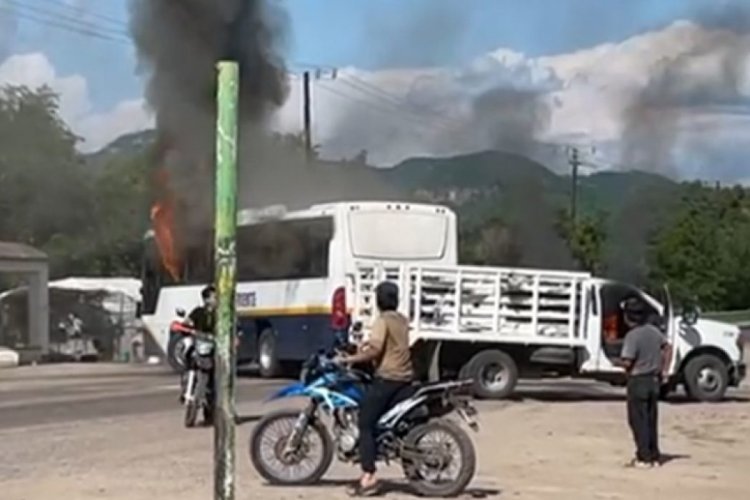 Tras enfrentamiento entre militares y civiles, se registran bloqueos en diferentes puntos de Culiacán