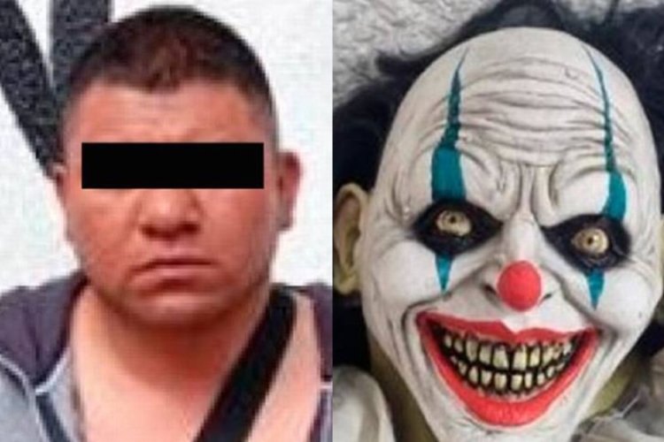 Detienen a sujeto por golpear a comerciante y robarse una máscara de payaso en la Merced